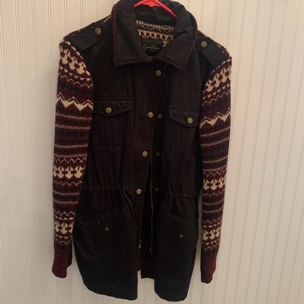Jessica Simpson-winter utility jacket size Small